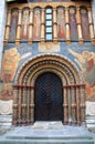 Moscow Kremlin fortress and Kremlin Cathedral inside an autumn t Royalty Free Stock Photo