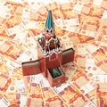 Moscow Kremlin on the money