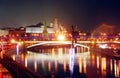 Moscow Kremlin. Night scene. Royalty Free Stock Photo