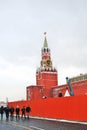 Moscow Kremlin. Spasskaya Tower, clock.