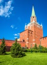 Moscow Kremlin in summer, Russia Royalty Free Stock Photo