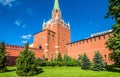 Moscow Kremlin in summer, Russia Royalty Free Stock Photo