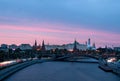 Moscow Kremlin sunset