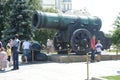 The Moscow Kremlin Tsar cannon 1586 Master Andrey Chokhov Heat July