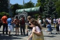 The Moscow Kremlin Tsar cannon 1586 Master Andrey Chokhov July Heat