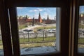 The Moscow Kremlin from an unusual viewpoint, Russia Royalty Free Stock Photo