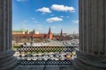 The Moscow Kremlin from an unusual viewpoint, Russia Royalty Free Stock Photo