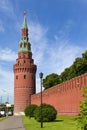 Moscow, Kremlin wall Royalty Free Stock Photo