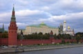 Moscow Kremlin wall Royalty Free Stock Photo