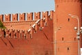 Moscow Kremlin wall fragment