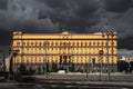 Moscow, Lubyanka square , the FSB building Royalty Free Stock Photo