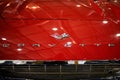 MOSCOW - MAR 09, 2018: Chevrolet Corvette C1 1961 at exhibitio Royalty Free Stock Photo