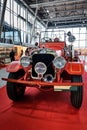 MOSCOW - MAR 09, 2018: Seagrave Model 6WT 1927 fire truck at e Royalty Free Stock Photo