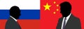 Moscow. March 20 - 22, 2023. Meeting of Chinese President Xi Jinping and Russian President Vladimir Putin