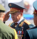 MOSCOW,07 MAY,2015:Defense Minister, Army General Sergei Shoigu