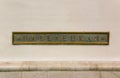 Moscow metro, inscription - station Paveletskaya