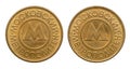 Moscow metro token Royalty Free Stock Photo