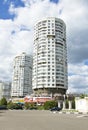 Moscow, modern buildings Royalty Free Stock Photo