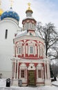 Moscow. The monastery of the Holy Trinity. Chapel with a well.