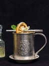 Moscow Mule in copper mug Royalty Free Stock Photo