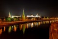 Moscow never sleeps. Royalty Free Stock Photo