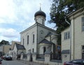 Moscow. Old believers ` Church of Intercession of the Holy virgin Ostozhenka community.