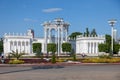 The pavilion of the Uzbek SSR Culture at the All-Russia Exhibition Centre.