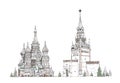 Moscow, Red square sketch collection