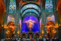 Altar decoration of the Resurrection Cathedral in Park Patriot