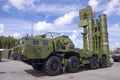 Launcher of S-400 Triumph anti-aircraft missile system