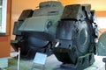 MOSCOW REGION, RUSSIA - JULY 30, 2006: ALKETT VsKfz 617 minesweeper in the Tank Museum, Kubinka near Moscow