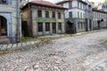 Moscow, Moscow Region, Russia, old street, historical buildings on the oldest street - a landmark of Moscow.