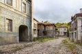 Moscow, Moscow Region, Russia, old street, historical buildings on the oldest street - a landmark of Moscow