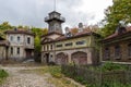 Moscow, Moscow Region, Russia, old street, historical buildings on the oldest street - a landmark of Moscow