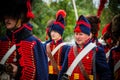 MOSCOW REGION - SEPTEMBER 06: Historical reenactment battle of Borodino at its 203 anniversary.