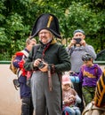 MOSCOW REGION - SEPTEMBER 06: Historical reenactment battle of Borodino at its 203 anniversary.