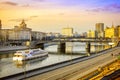 Moscow River and the White House