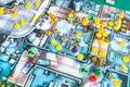 Gameplay of Zombicide adventure board game