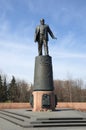 The Monument to Sergei Pavlovich Korolev in Moscow, Russia