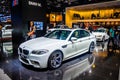 MOSCOW, RUSSIA - AUG 2012: BMW 5ER F10 F11 presented as world pr