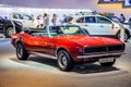 MOSCOW, RUSSIA - AUG 2012: CHEVROLET CAMARO 1967 presented as world premiere at the 16th MIAS Moscow International Automobile