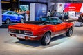 MOSCOW, RUSSIA - AUG 2012: CHEVROLET CAMARO 1967 presented as world premiere at the 16th MIAS Moscow International Automobile Salo