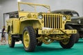 Old army jeep at MIAS 2016