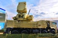 MOSCOW, RUSSIA - AUG 2015: Pantsir-S1 SA-22 Greyhound presented