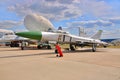 MOSCOW, RUSSIA - AUG 2015: supersonic interceptor Su-15 Flagon p