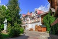 Moscow, Russia - August 06, 2018: Building of Gallery Art-Kremlin in Izmailovo Kremlin on a sunny summer morning. Cultural and ent