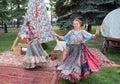 Gypsy dance on Strastnoy Boulevard Moscow