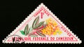Plumeria lutea flower, circa 1963