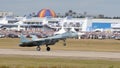 Sukhoi Su-57 Felon stealth multirole fighter jet airplane of Russian Air Force