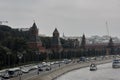 MOSCOW, RUSSIA - August 28, 2018: View of the Moscow river and Moscow Kremlin. Popular tourist view of the main attraction of